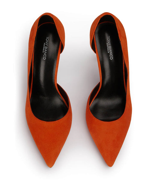 Tacones de aguja Tony Bianco Alyx Aperol Suede 10.5cm Naranjas | PECVG10162