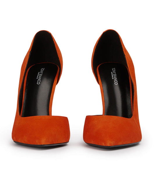 Tacones de aguja Tony Bianco Alyx Aperol Suede 10.5cm Naranjas | PECVG10162