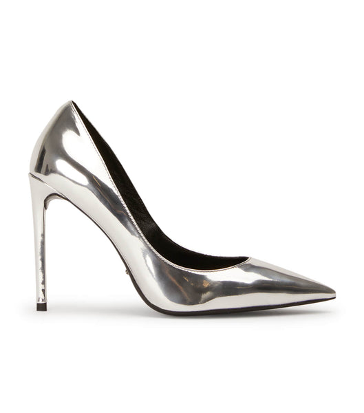 Tacones de aguja Tony Bianco Anja Silver Shine 10.5cm Plateadas | PEXBR22962