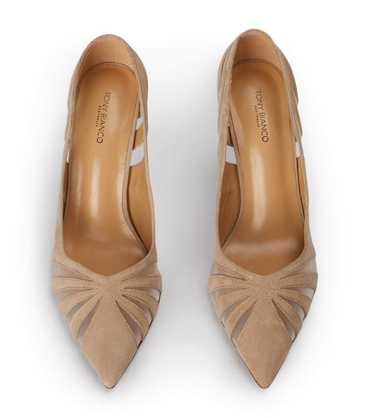 Tacones de aguja Tony Bianco Arrow Blush Suede 10.5cm Rosas | PEICD23541