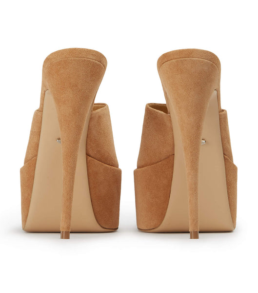 Tacones de aguja Tony Bianco Jordyn Butterscotch Suede 15cm Marrones | MPEHR86385