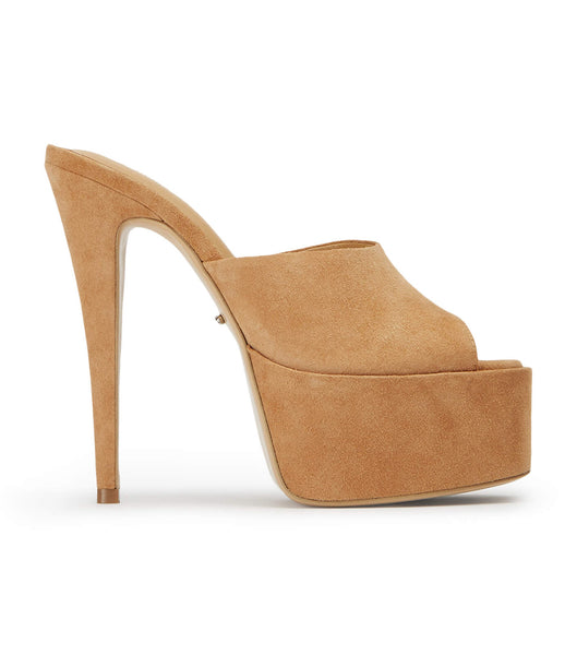 Tacones de aguja Tony Bianco Jordyn Butterscotch Suede 15cm Marrones | MPEHR86385