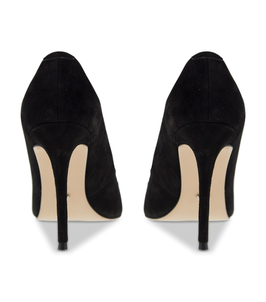 Tacones de aguja Tony Bianco Lotus Black Kid Suede 10.3cm Negras | YPEGT14589