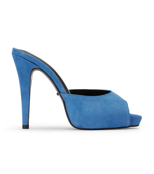 Tacones de aguja Tony Bianco Love Blue Suede 12cm Azules | YPEGT30590