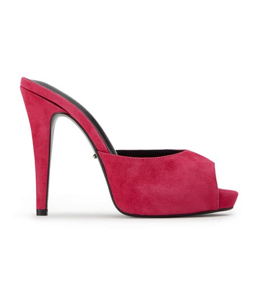 Tacones de aguja Tony Bianco Love Lipstick Suede 12cm Rojas | GPEUC30390