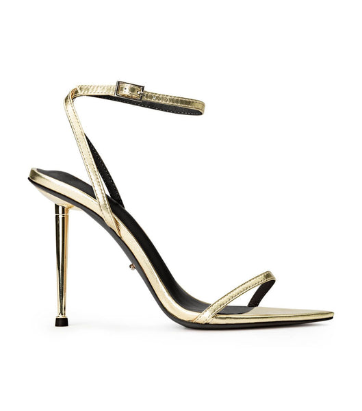 Tacones de aguja Tony Bianco Myra Gold Nappa Metallic 10.5cm Doradas Metal | TPEWZ51533