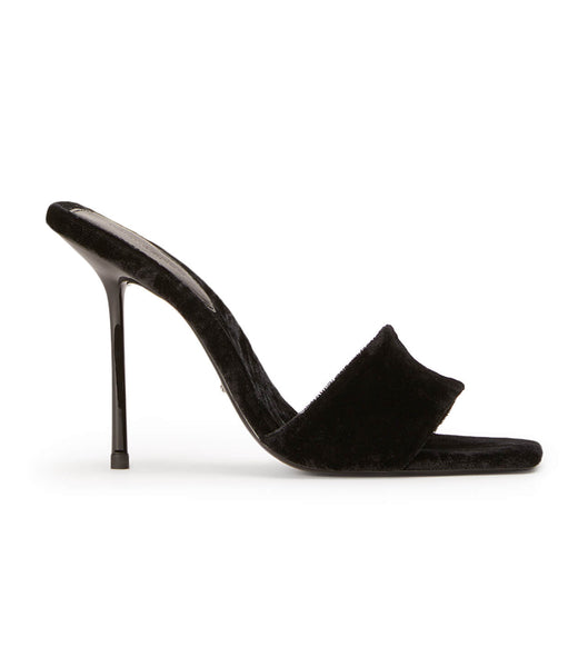 Tacones de aguja Tony Bianco Natalie Black Crush 10.5cm Negras | PEEGJ31942