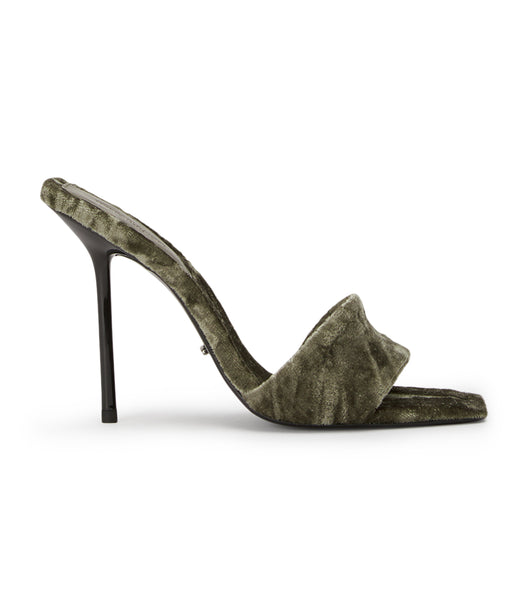 Tacones de aguja Tony Bianco Natalie Envy Crush 10.5cm Verde | LPETR55230