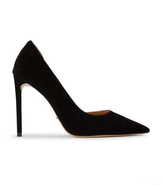 Tacones de evento Tony Bianco Alyx Black Suede 10.5cm Negras | PEJBT88256