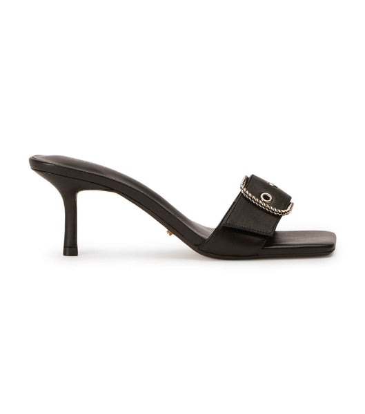 Tacones de evento Tony Bianco Amy Black Nappa 6.5cm Negras | DPEKV15149