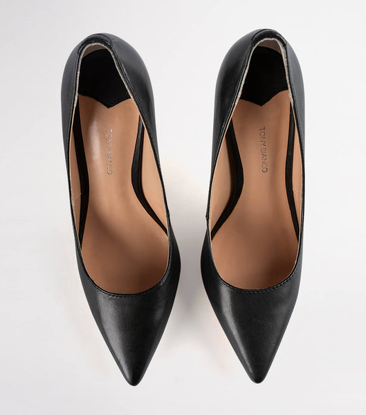 Tacones de evento Tony Bianco Lotus Black Como 10.3cm Negras | ZPEMJ61973