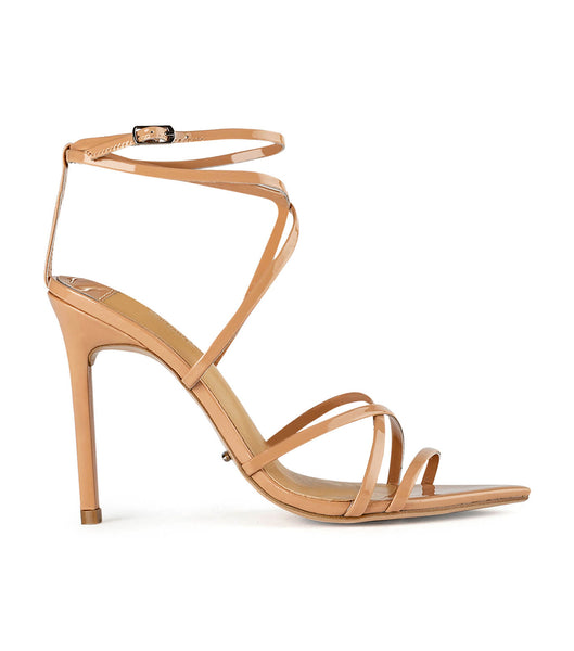 Tacones de evento Tony Bianco Marcy Nude Patent 10.5cm Beige | XPEGW78872