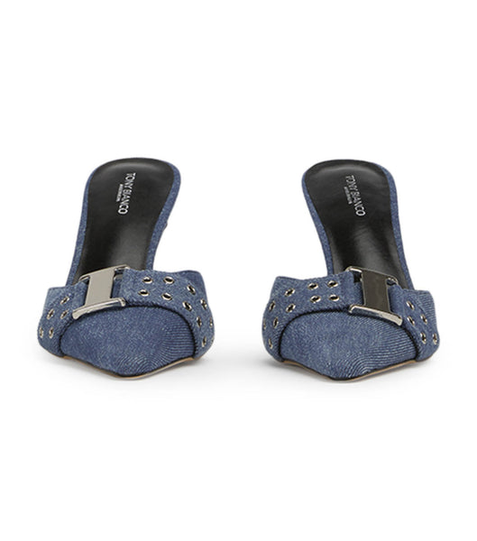 Tacones de evento Tony Bianco Samma Vintage Denim 8cm Azules | PPEER14866