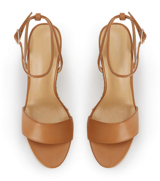 Wedges Tony Bianco Gizmo Tan Como 11cm Marrones | QPEUV21284