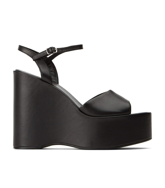 Wedges Tony Bianco Vanity Black Como 13cm Negras | PPEER82013