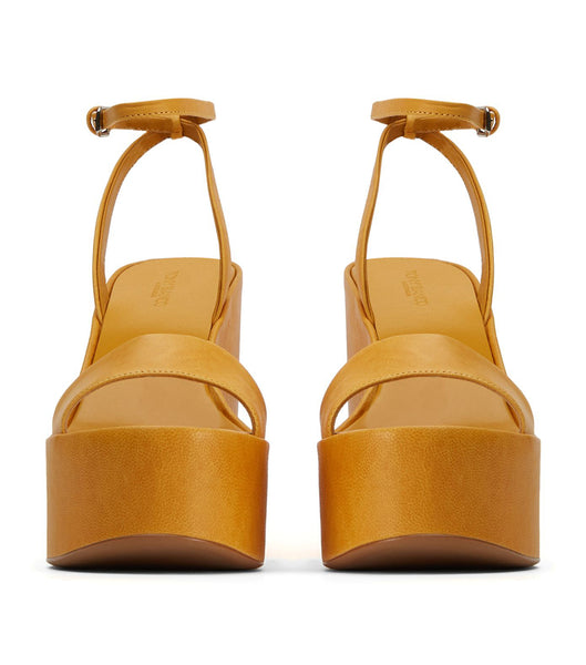 Wedges Tony Bianco Vesna Cantelope Antiq 13cm Amarillo | UPEND53123