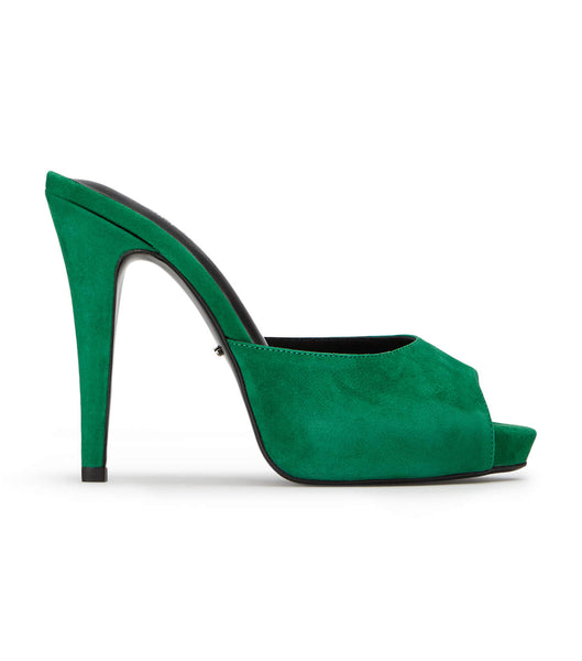 Zapatos Plataforma Tony Bianco Love Jade Suede 12cm Verde | DPEKV67491