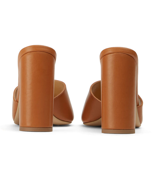 Zapatos Tacon Bloque Tony Bianco Farani Tan Como 10.5cm Marrones | GPEEC15210