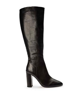 Botas de Tacon Tony Bianco Bellez Black Venice 9.5cm Negras | PEJZR56132