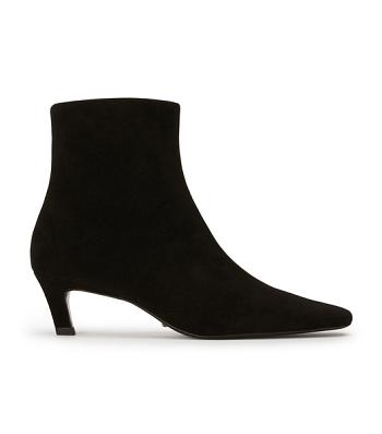 Botas de Tacon Tony Bianco Vicci Black Suede 5cm Negras | PEIIZ85332