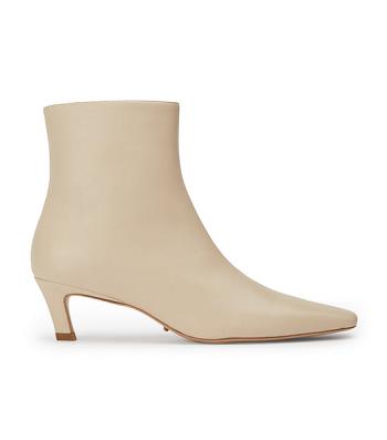 Botas de Tacon Tony Bianco Vicci Vanilla Nappa 5cm Amarillo Claro | GPEEC27902