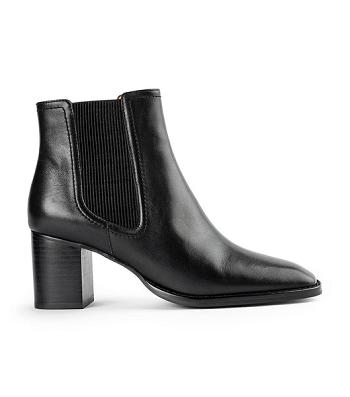 Botas de Tacon Tony Bianco Wager Black Como 6.5cm Negras | EPEHC63889