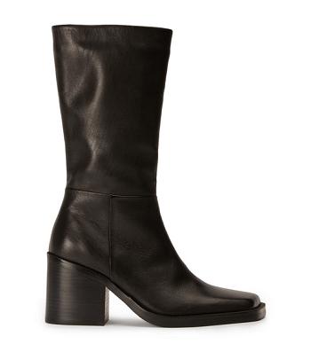 Botas de media pantorrilla Tony Bianco Prestige Black Como 8cm Negras | FPEHY90355