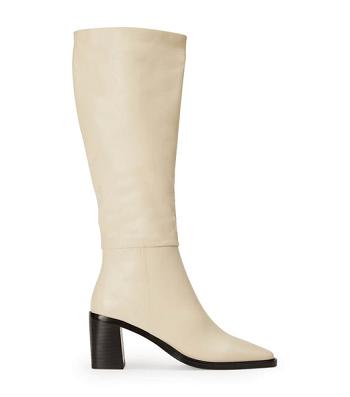 Botas hasta las rodillas Tony Bianco Darby Ecru Venice 7.5cm Blancas | PENZX33289