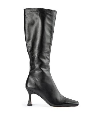 Botas hasta las rodillas Tony Bianco Fantasy Black Venice 8cm Negras | BPESO52209