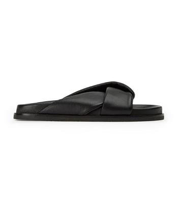 Chanclas Tony Bianco Lora Black Nappa 1.5cm Negras | APEWC20524