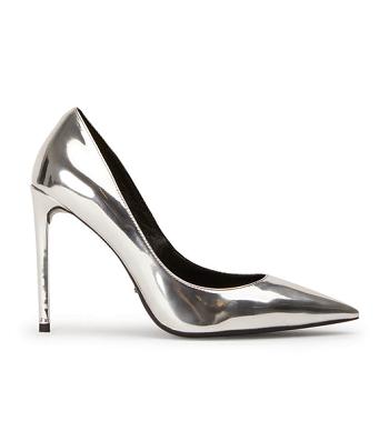 Court Shoes Tony Bianco Anja Silver Shine 10.5cm Plateadas | UPETG61657