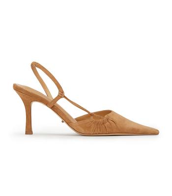 Court Shoes Tony Bianco Sakai Butterscotch Suede 8cm Amarillo | QPEUV52634