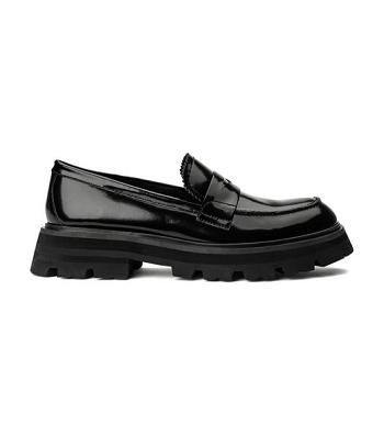 Loafers Tony Bianco Axell Black Hi Shine 4.5cm Negras | XPEGW64070