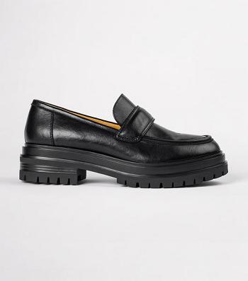 Loafers Tony Bianco Wiz Black Venice 4.5cm Negras | QPEUV20463