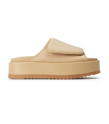 Sandalias Tony Bianco Roxana Nude Scuba 6cm Beige | PEIIZ27653