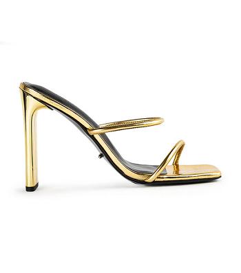 Tacones De Novia Tony Bianco Florence Gold Foil 11cm Doradas | EPEVG29274