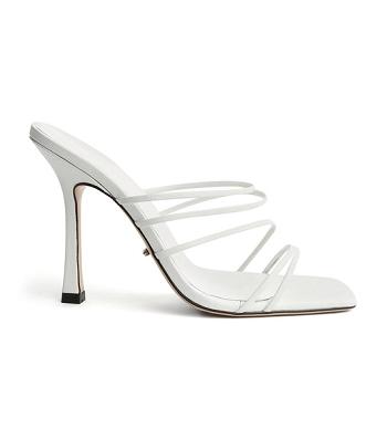 Tacones De Novia Tony Bianco Foxie White Kid 10.5cm Blancas | YPEVQ35088