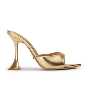 Tacones De Novia Tony Bianco Marcel Gold Nappa Metallic 10.5cm Doradas Metal | SPENY31641