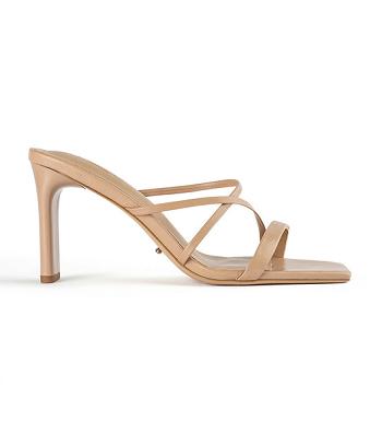 Tacones con tiras Tony Bianco Classic Skin Nappa 8.5cm Arena | UPETG28638