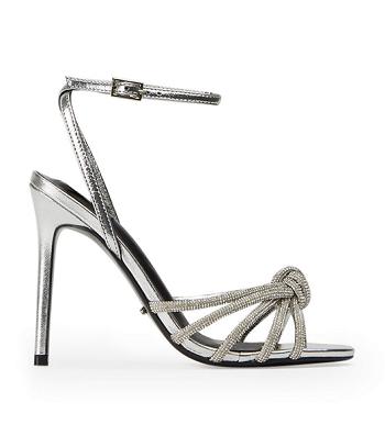 Tacones de aguja Tony Bianco Kyla Silver Foil 11cm Plateadas | XPEBH12988