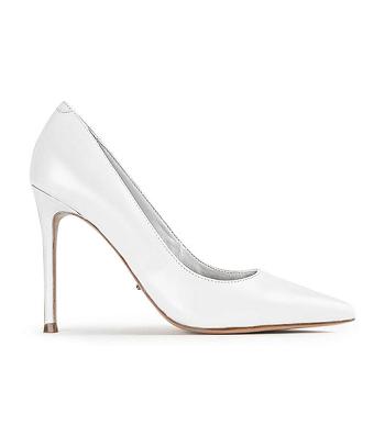 Tacones de aguja Tony Bianco Lotus Milk Capretto 10.3cm Blancas | APEDF47835