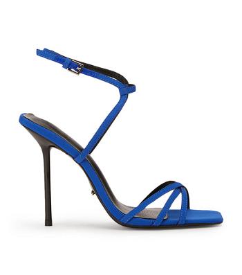 Tacones de aguja Tony Bianco Nomad Azure Crepe 10.5cm Azur | UPETG76321