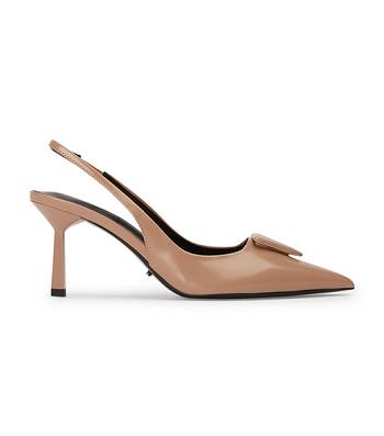 Tacones de evento Tony Bianco Bertie Latte Hi Shine 7.5cm Beige | PECVG41701