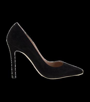 Tacones de evento Tony Bianco Lotus Black Kid Suede 10.3cm Negras | XPEBH80590