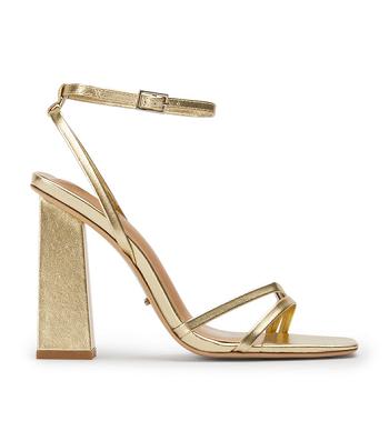 Tacones de evento Tony Bianco Nix Gold Nappa Metallic 10.5cm Doradas Metal | GPEEC96861